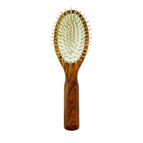 Olive wood spiked brush