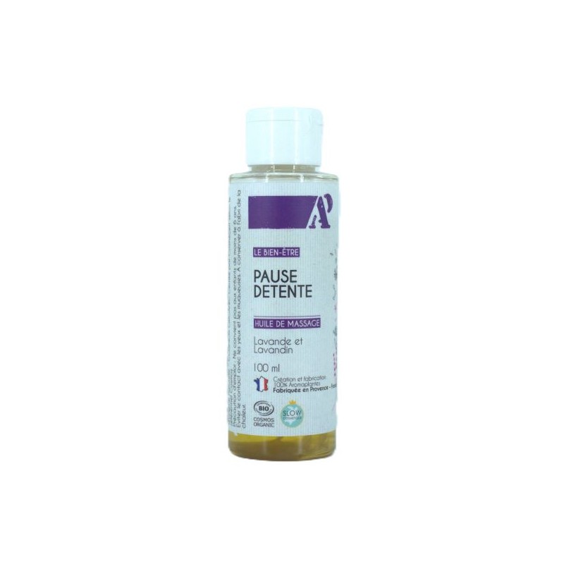 Pause détente Lavender massage oil