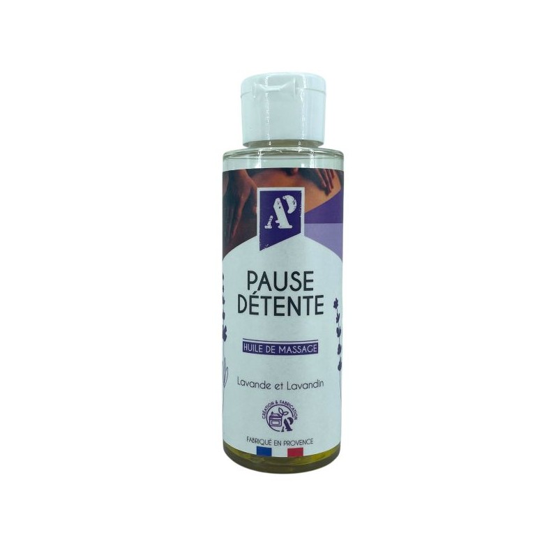 Pause détente Lavender massage oil