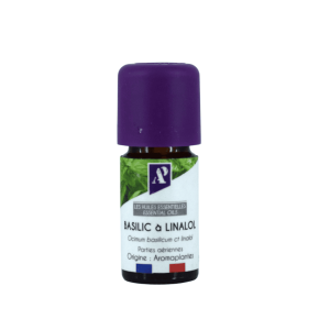 Basil linalol - essential oil - Organic - view 2 - Aroma'Plantes